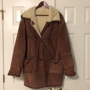 J Percy for Marvin Richards Leather Coat